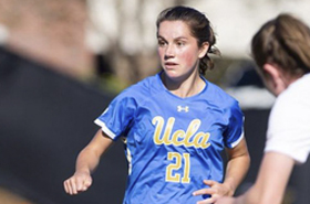 Jessie Fleming, a materials engineering major and starter on the UCLA Women’s Soccer Team