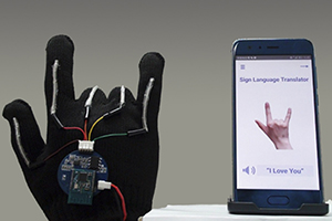 Wearable Glove for Sign Language Receives New Accolades