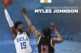 UCLA Men's Basketball Signs New Bruin Engineer Myles Johnson