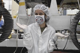 Alumna Anais Zarifian Shares Experience Landing Mars Rover Amid Pandemic