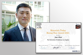 Materials Today Rising Star Award 2021