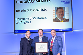 Heat Transfer Pioneer Tim Fisher Named Honorary Member of the American Society of Mechanical Engineers