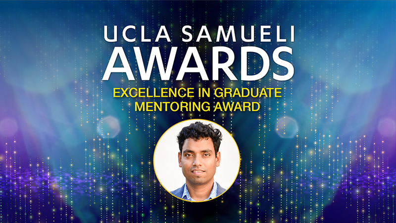 Excellence in Graduate Mentoring, Sanjay n