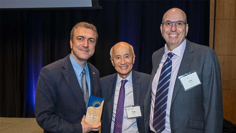 Aydogan Ozcan, Jean-Pierre Hubschman Roger Wakimoto_