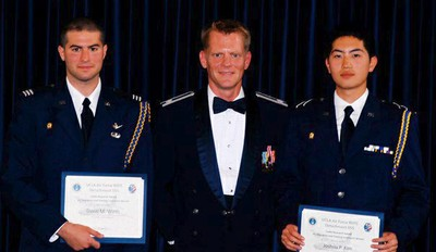 First UCLA Students to Receive the National Cadet Research Award from the U.S. Air Force