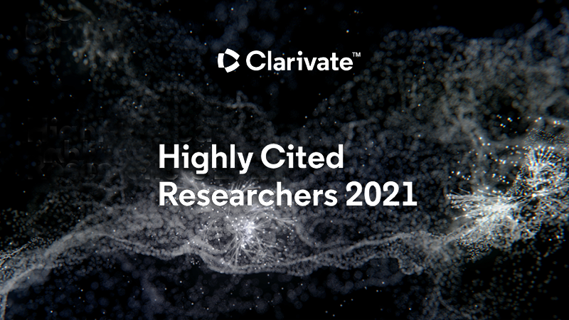 Clariate Highly Cited Researchers 2021
