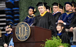 COMMENCEMENT ADDRESS by Joanne Maguire
