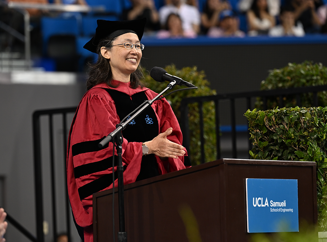 Faculty Marshal, Irene Chen