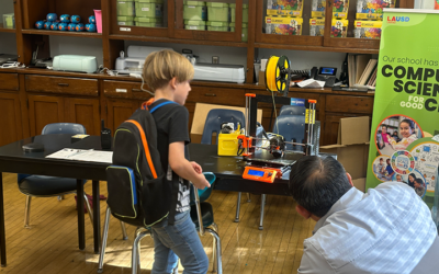 UCLA Engineering Makerspace Donates 3D Printers to L.A. Middle and High Schools, Runs Training Workshops for Teachers and Students