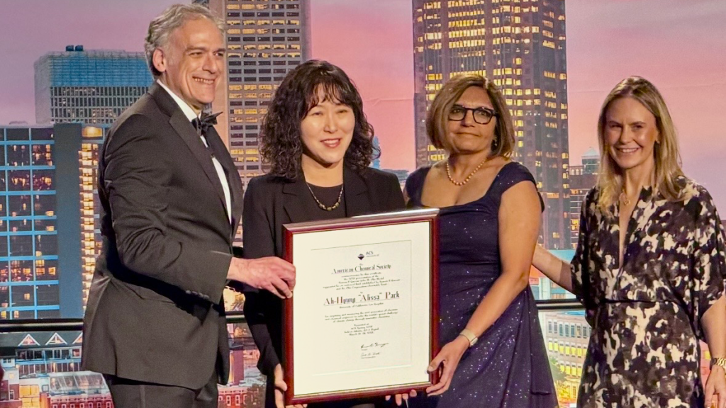 UCLA Engineering Dean Alissa Park Receives ACS Garvan-Olin Medal Honoring Distinguished Leadership by Women Chemists and Chemical Engineers