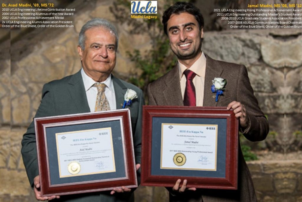 Jamal Madni recipient of the 2021 UCLA Samueli Rising Professional Achievement Award