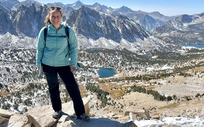 Unpacking the Snow:  Doctoral Student Receives NASA Fellowship for Research Measuring Snowmelt