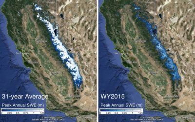 Sierra Nevada snowpack not likely to recover from drought until 2019