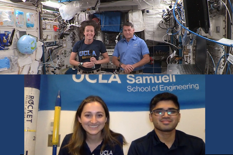 UCLA Engineering In-Flight Conversation with SpaceX Crew 2