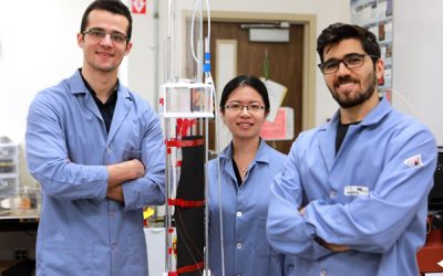 Taking a cue from spider webs, UCLA researchers snag fresh water with vapor capture system