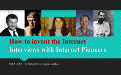 Making the Most of Online Learning — an Audience with Internet Pioneers