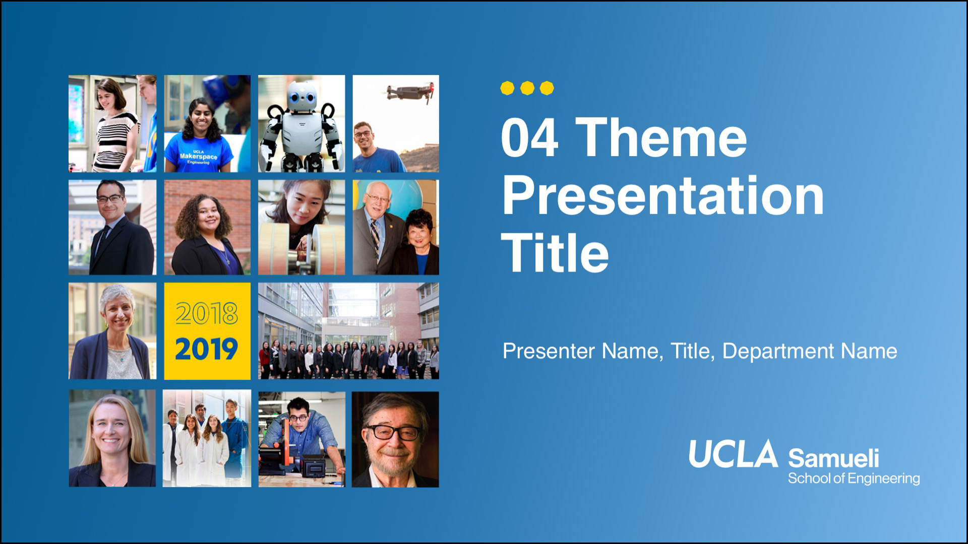 UCLA Samueli School of Engineering PowerPoint Preentation Template