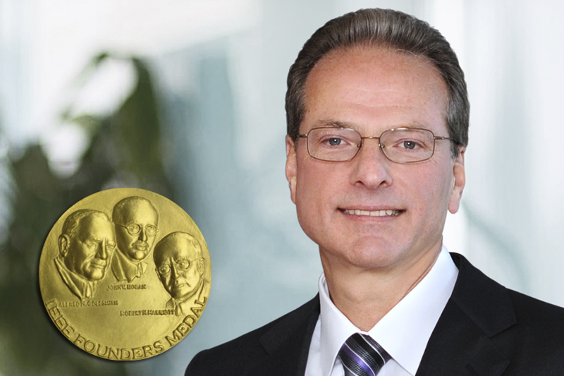 Henry Samueli Receives 2021 IEEE Founders Medal 