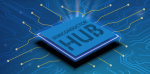 semiconductor hub chip